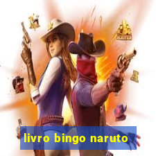 livro bingo naruto