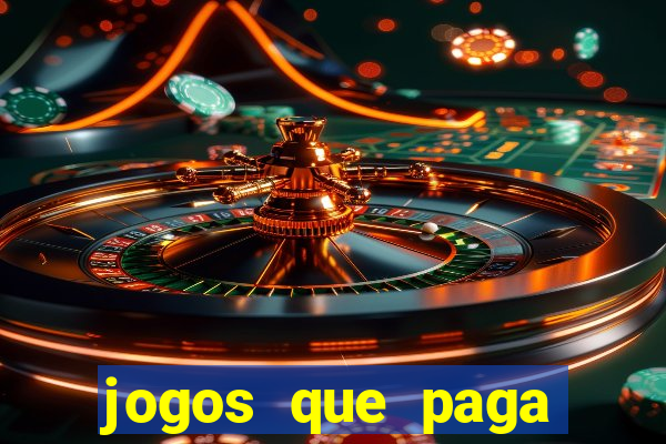 jogos que paga dinheiro de verdade no pix