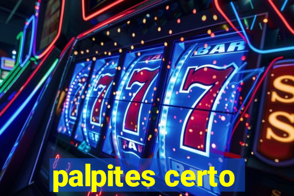 palpites certo