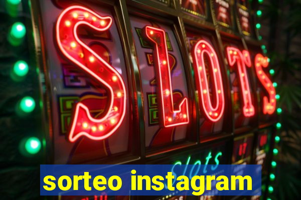 sorteo instagram