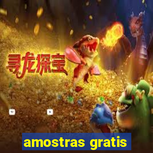 amostras gratis