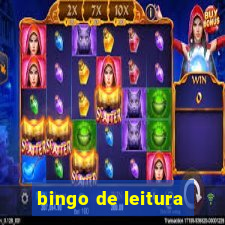 bingo de leitura