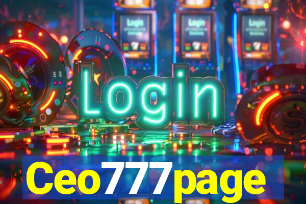 Ceo777page