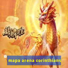 mapa arena corinthians