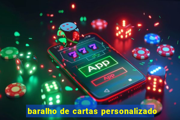 baralho de cartas personalizado