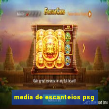 media de escanteios psg