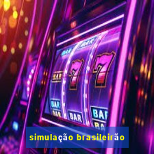 simulação brasileirão